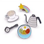Foreword Coffee Collar Pins – Enamel 1