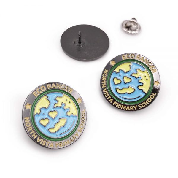 North Vista Primary School Collar Pins – Epoxy