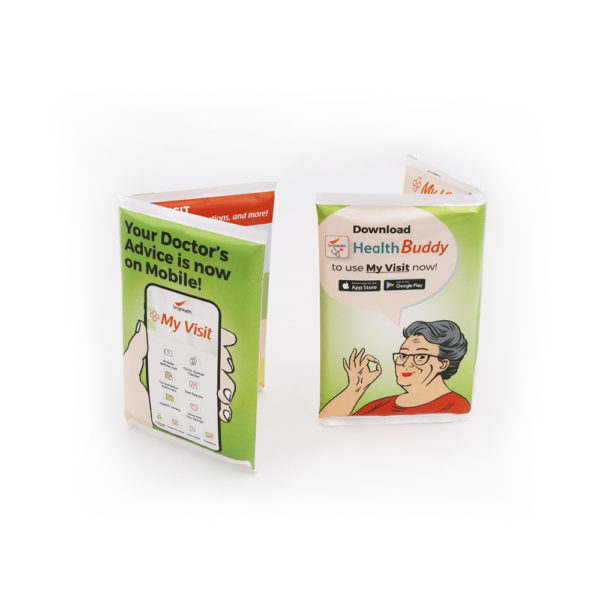 A_Plastic Wallet Tissue Pack – Health Buddy Past Project