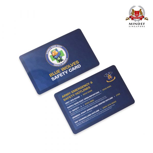 Mindef – PVC Card 1