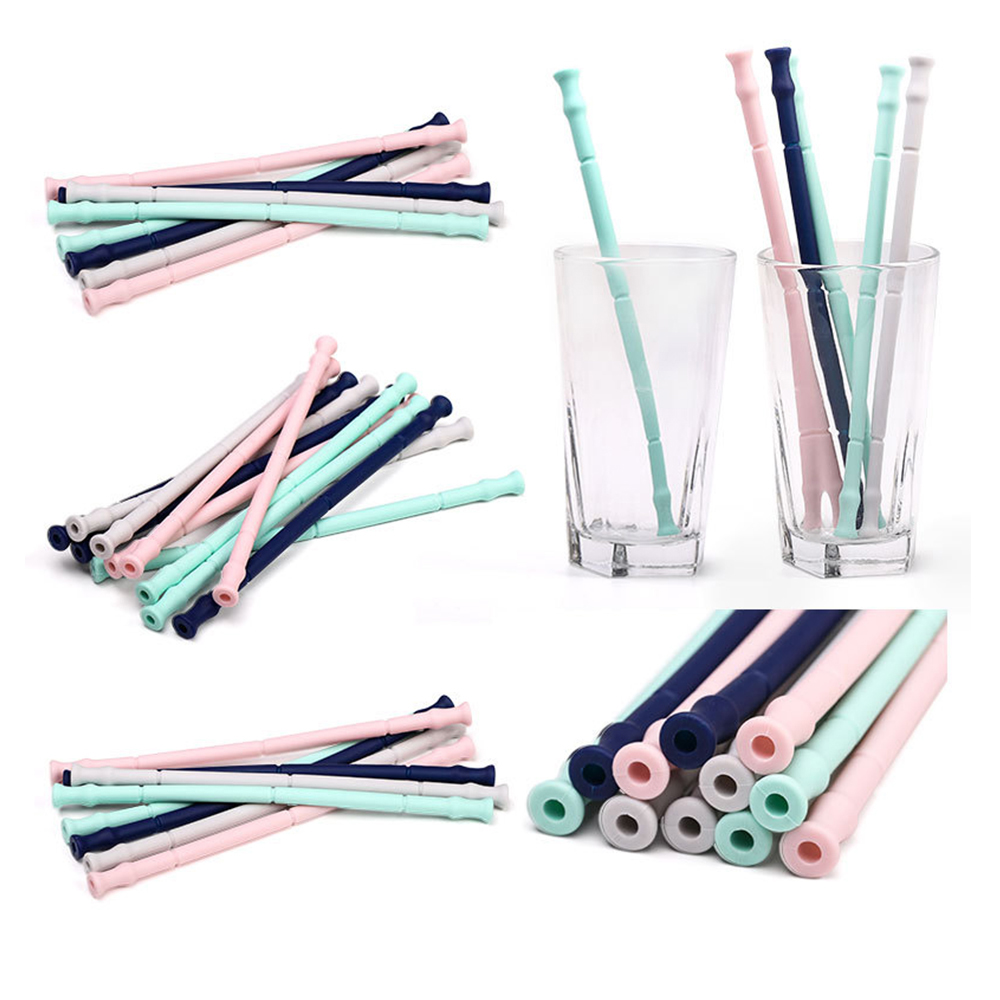 Silicon Straw Set Vivopress