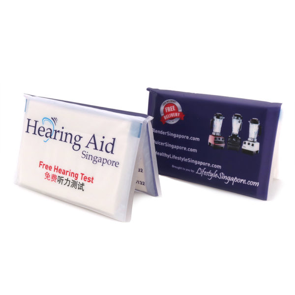 Plastic Wallet Tissue Pack_Hearing Aid