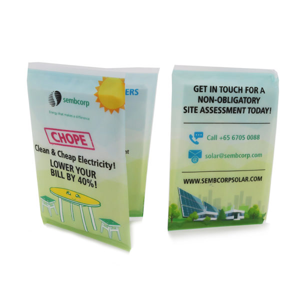 Plastic Wallet Tissue Pack_Sembcorp