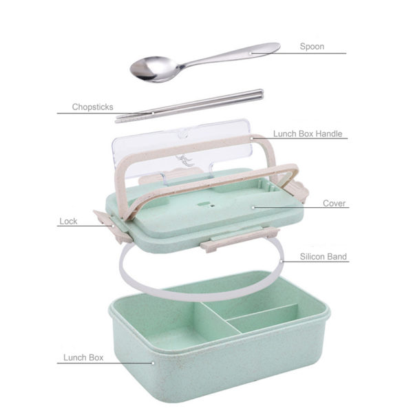 Tokto Microwavable Eco-Friendly Lunch Box_3