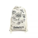 NUS Duke_Canvas Drawstring Bag Printing