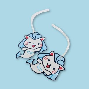 Custom mascot acrylic keychain