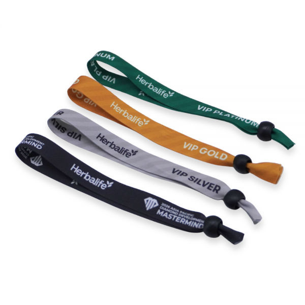 Herbalife_Custom_Fabric Wristbands 1