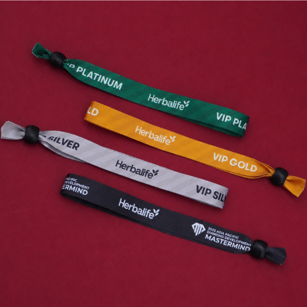 Herbalife_Custom_Fabric Wristbands 3